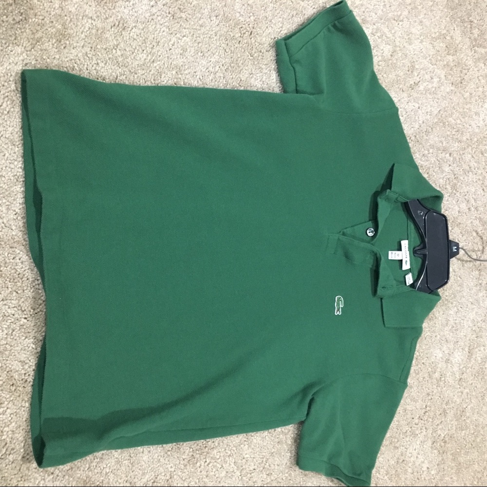 Boys authentic Lacoste polo
